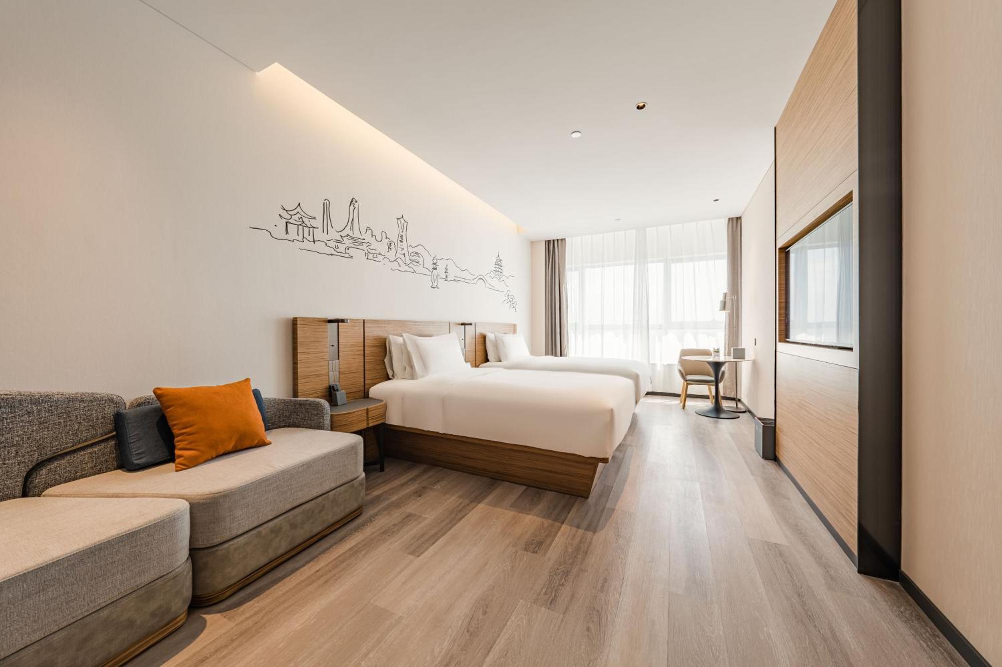 Urcove By Hyatt Hangzhou Riverside Cbd Exterior foto